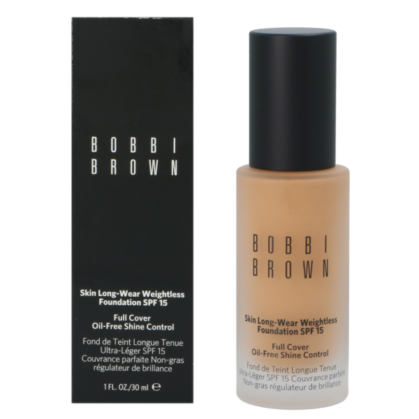 Bobbi Brown Skin Long-Wear Weightless Foundation SPF15, tonis: W064 Honey, 30 ml