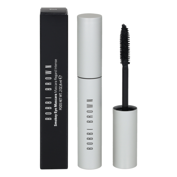 Bobbi Brown Smokey Eye skropstu tuša, tonis: Black, 6 ml