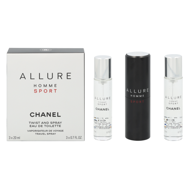 Chanel Allure Homme Sport komplekts vīriešiem, 60 ml