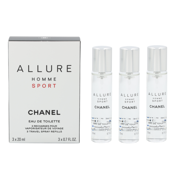 Chanel Allure Homme Sport komplekts vīriešiem, 60 ml