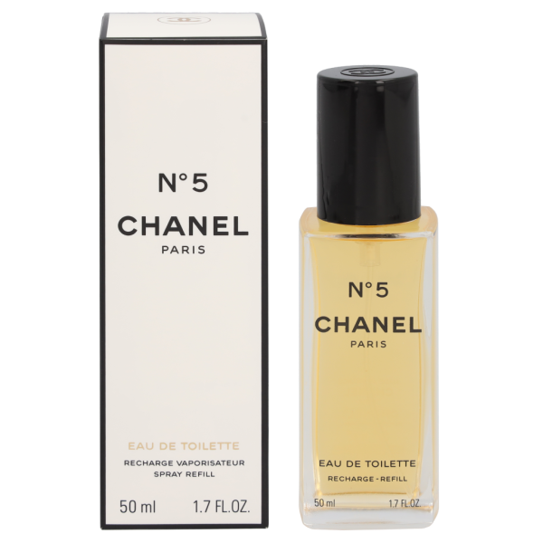 Chanel No 5 EDT tualetes ūdens uzpilde sievietēm, 50 ml