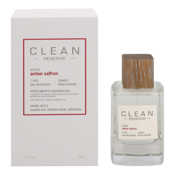 Clean Reserve Amber Saffron EDP parfimērijas ūdens, 100 ml