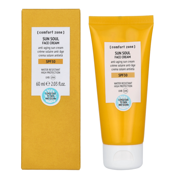 Comfort Zone Sun Soul Face Cream SPF 30 sauļošanās krēms sejai, 60 ml