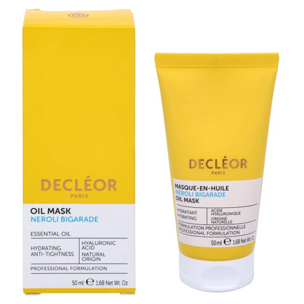 Decleor Oil Mask Neroli Bigarade sejas maska, 50 ml