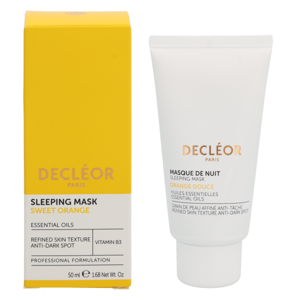 Decleor Sleeping Mask Sweet Orange nakts sejas maska, 50 ml