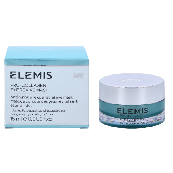 Elemis Pro-Collagen Eye Revive Mask pretgrumbu maska acu pietūkumam un tumšiem lokiem, 15 ml