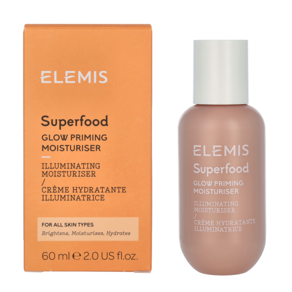 Elemis Superfood Glow Priming Moisturizer izgaismojošs mitrinošs krēms, 60 ml