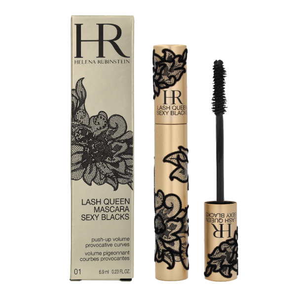 Helena Rubinstein Lash Queen Sexy Blacks Mascara apjomu palielinoša un lokojoša skropstu tuša, tonis: 01 Black 6,9 ml