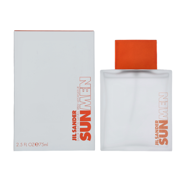 Jil Sander Sun Men EDT tualetes ūdens vīriešiem, 75 ml