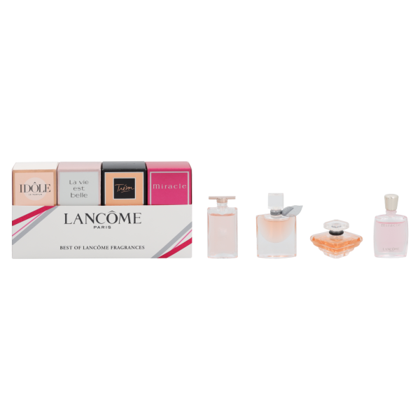 Lancome The Best Of Lancome aromātu komplekts sievietēm (Idole EDP, 5 ml + La Vie Est Belle EDP, 4 ml + Tresor EDP, 7,5 ml + Miracle EDP, 5 ml)