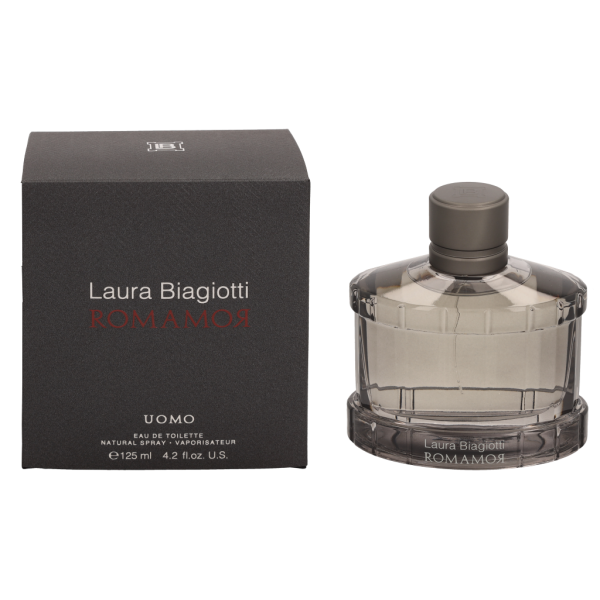 Laura Biagiotti Romamor Uomo EDT tualetes ūdens vīriešiem, 125 ml