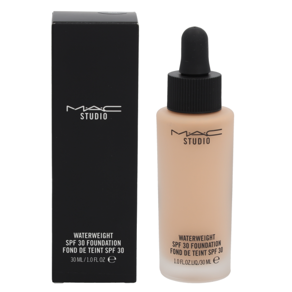 MAC Studio Waterweight Foundation SPF 30 šķidrais tonālais krēms, tonis: NC25, 30 ml