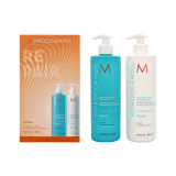 Moroccanoil Moisture Repair Shampoo & Conditioner Set matu kopšanas komplekts (šampūns, 500 ml + kondicionieris, 500 ml)