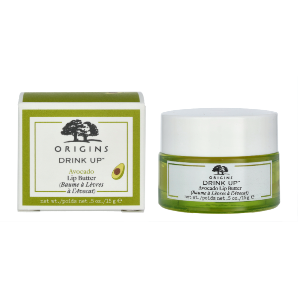 Origins Drink Up Nourishing Avocado Lip Butter mitrinošs lūpu balzams ar avokado, 15 g