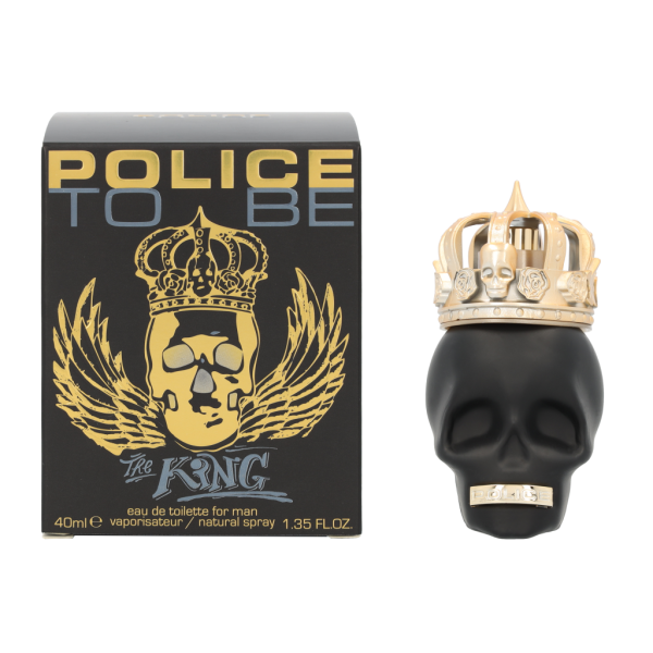 Police To Be The King For Man EDT tualetes ūdens vīriešiem, 40 ml