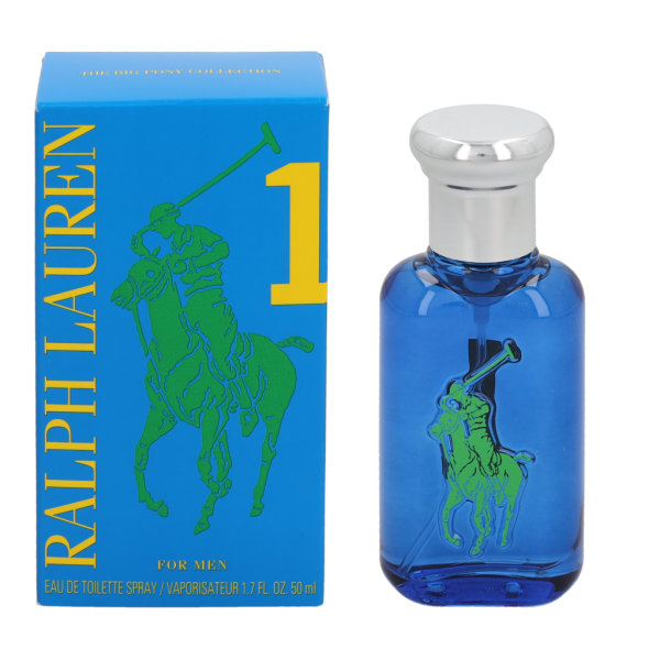 Ralph Lauren Big Pony 1 Blue For Men EDT tualetes ūdens vīriešiem, 50 ml