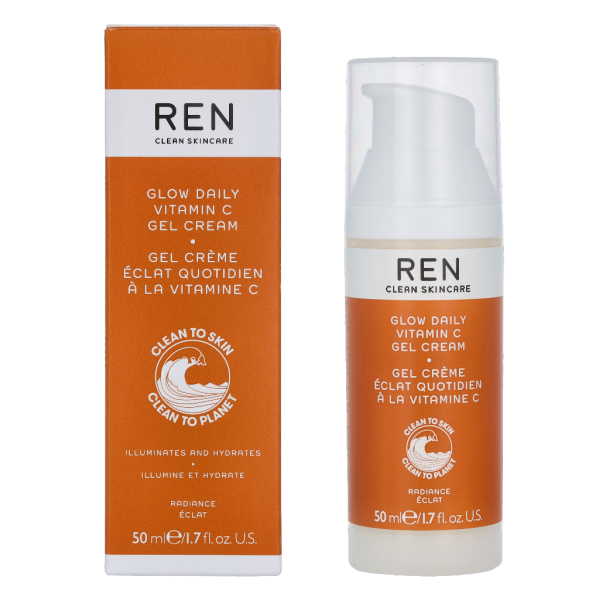 REN Glow Daily Vitamin C Gel Cream mitrinošs sejas krēms, 50 ml