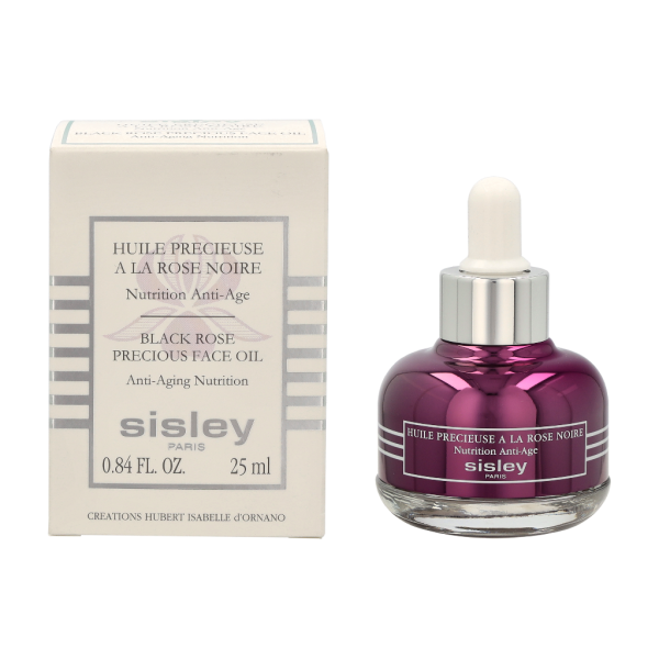 Sisley Black Rose Precious Face Oil pretgrumbu sejas eļļa ar melnās rozes ekstraktu, 25 ml