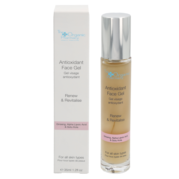 The Organic Pharmacy Antioxidant Face Gel sejas želeja, 35 ml