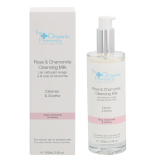 The Organic Pharmacy Rose & Chamomile Cleansing Milk attīrošs sejas pieniņš, 100 ml