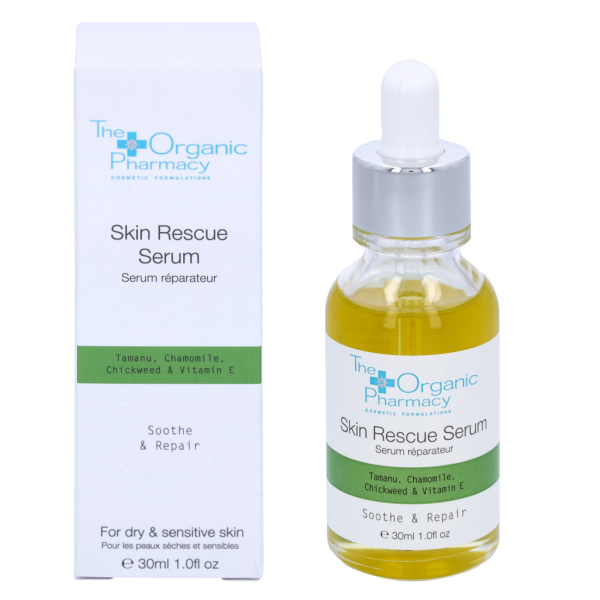 The Organic Pharmacy Skin Rescue Serum serums sejai, 30 ml