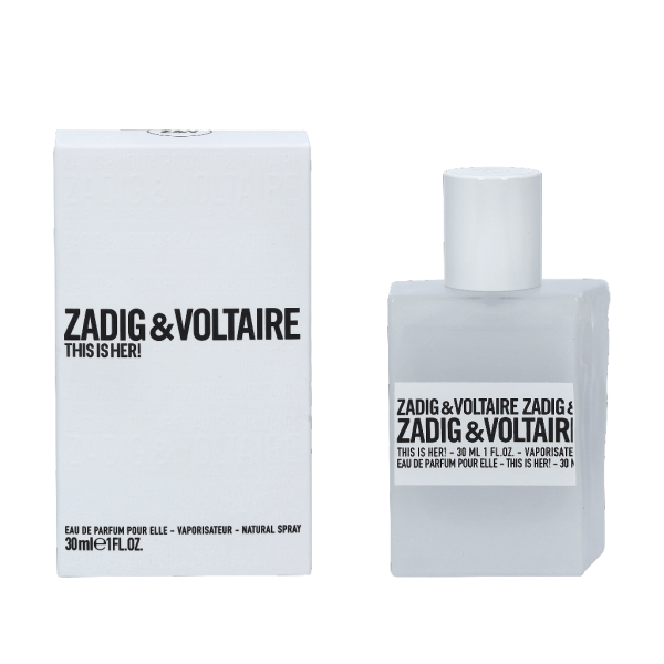 Zadigs un Voltērs Šī ir Viņa! EDP aromatizēts ūdens sievietēm, 30 ml