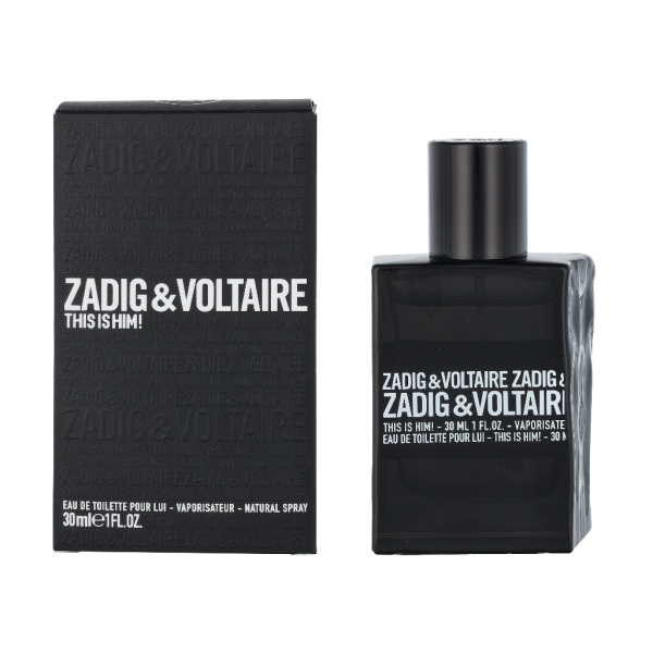 Zadigs un Voltērs Tas ir Viņš! EDT tualetes ūdens vīriešiem, 30 ml