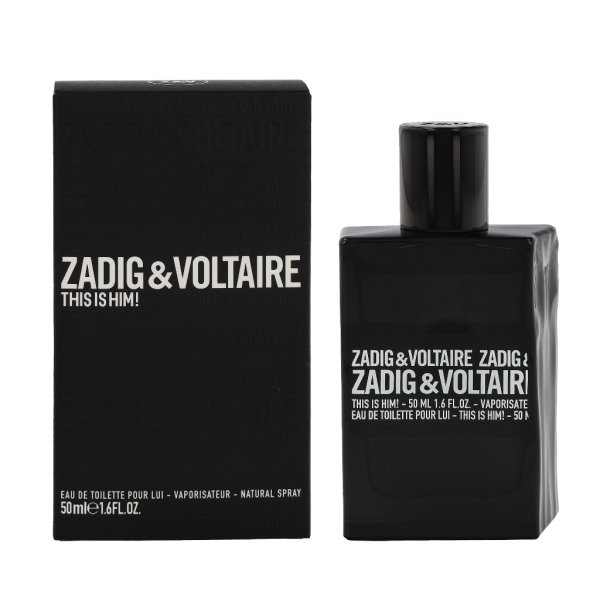 Zadigs un Voltērs Tas ir Viņš! EDT tualetes ūdens vīriešiem, 50 ml