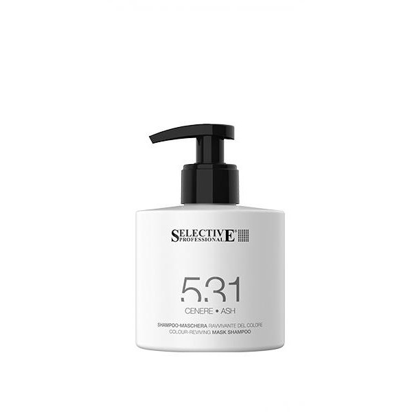 SELECTIVE PROFESSIONAL 531 šampūns - maschera ASH Color atdzīvinošs šampūns - maska, 275 ml