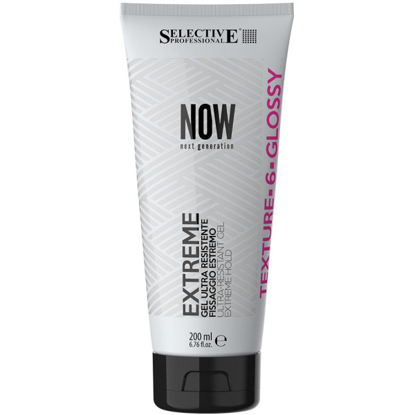 Selective Professional Now EXTREME GEL Īpaši spēcīgas fiksācijas un pretestības matu želeja, 200 ml