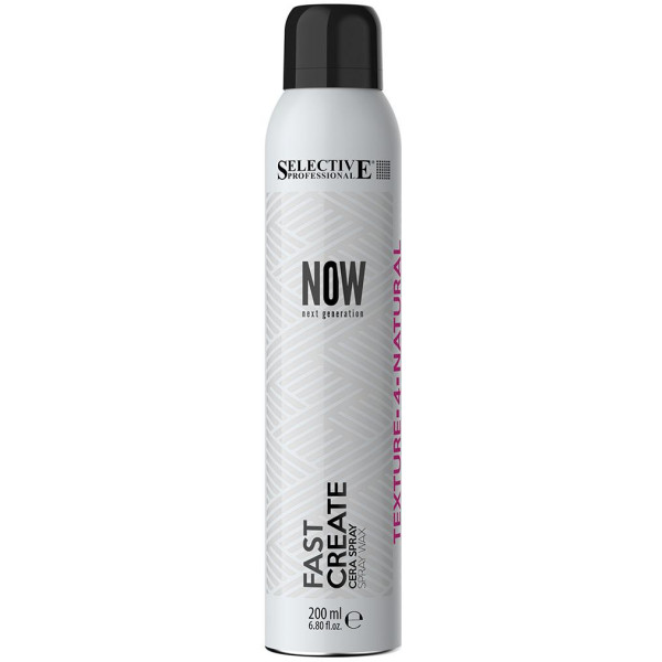 Selective Professional NOW FAST CREATE Spray wax Izsmidzināms matu vasks, 200 ml