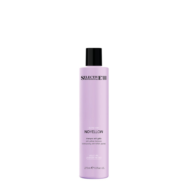 Selective Professional NO YELLOW Blond hair Shampoo neitralizējoši dzelteni toņi, 275 ml