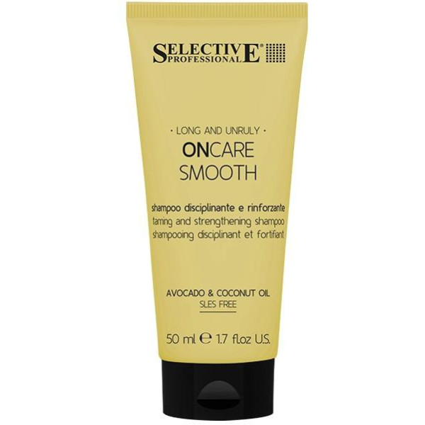 Selective Professional ON CARE SMOOTH kutikulu izlīdzinošs šampūns, 50 ml