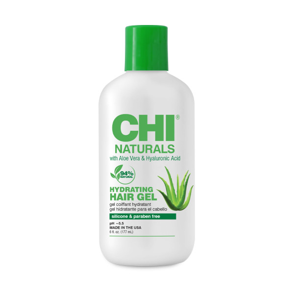 CHI NATURALS mitrinoša matu želeja ar alveju un hialuronskābi 177 ml