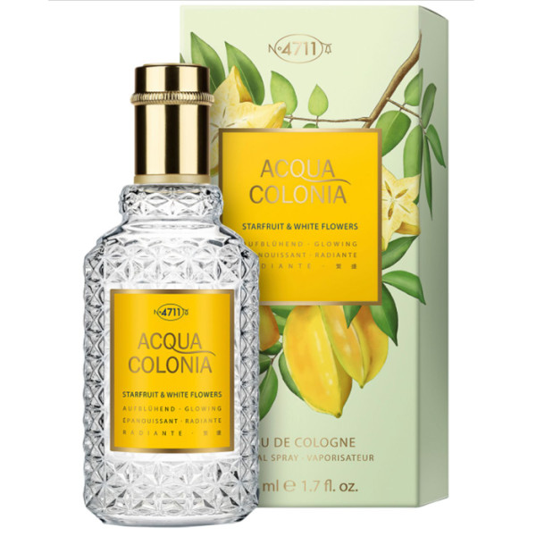 4711 Acqua Colonia Starfruit y White Flowers EDC odekolons unisex, 170 ml