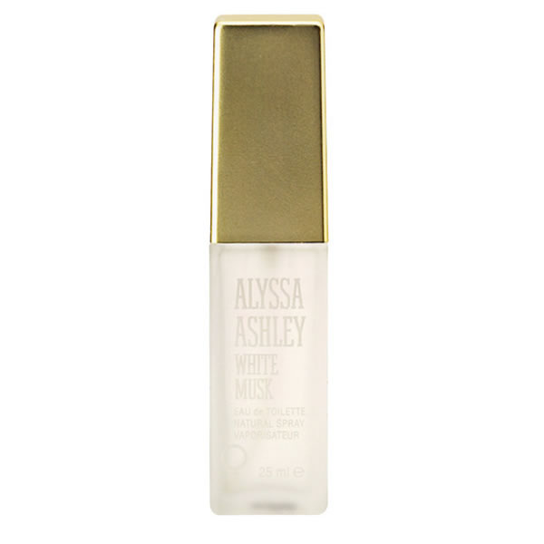 Alyssa Ashley Musk White EDT tualetes ūdens ūdens unisex, 25 ml