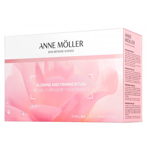 Anne Möller Stimulâge Glowing and Firming Ritual nostiprinošs un mirdzošs sejas kopšanas komplekts dienai un naktij