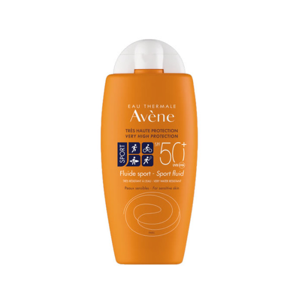 Avène Sport Fluid SPF 50+ īpaši mitrumizturīgs šķidrums, 100 ml