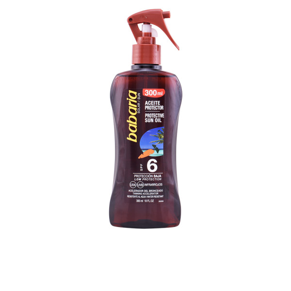 Babaria Tanning Oil SPF 6 iedeguma eļļa, 300 ml