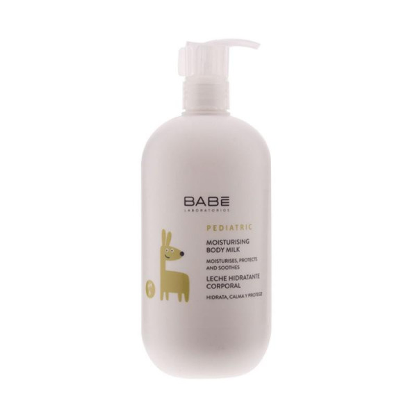 Babe Pediatric Moisturizing Body Milk mitrinošs ķermeņa pieniņš zīdaiņiem un bērniem, 500 ml