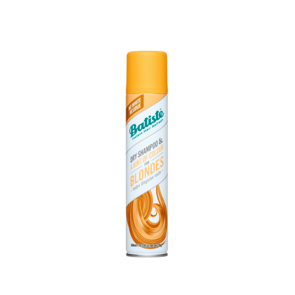 Batiste Brilliant Blonde Hint of Color Light & Blonde Dry Shampoo sausais šampūns, 200 ml