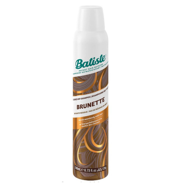 Batiste Medium Brunette Dry Shampoo sausais šampūns, 200 ml