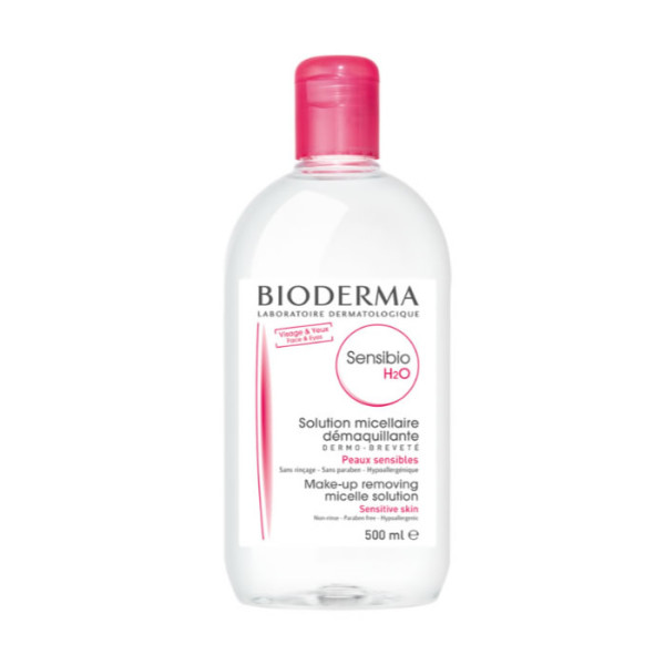 Bioderma Sensibio H2O Make-Up noņemšanas Micellas Solution micelārais ūdens, 500 ml