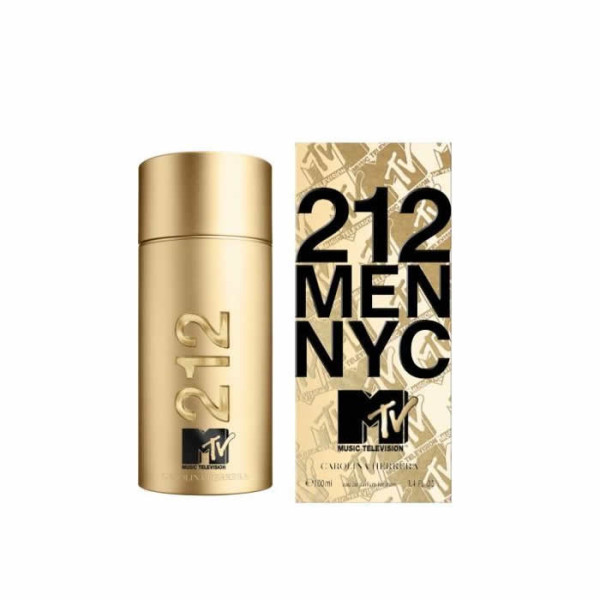 Carolina Herrera 212 Men MTV EDT tualetes ūdens ūdens unisex, 100 ml Limited Edition