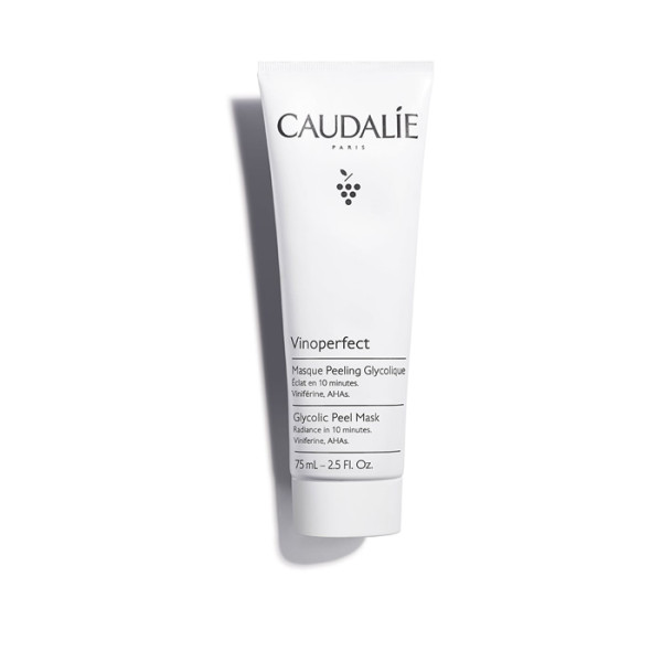 Caudalie Vinoperfect Glycolic Peel Mask pīlinga sejas maska, 75 ml