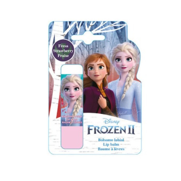 Disney Frozen II Strawberry Lip Balm lūpu balzams ar zemeņu garšu bērniem, 4 g