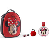 Disney Minnie Mouse Set bērniem (EDT tualetes ūdens, 100 ml + lūpu spīdums + mugursoma)