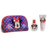 Disney Minnie tualetes maisiņu komplekts bērniem (kosmētika + EDT, 50 ml + dušas želeja, 100 ml)