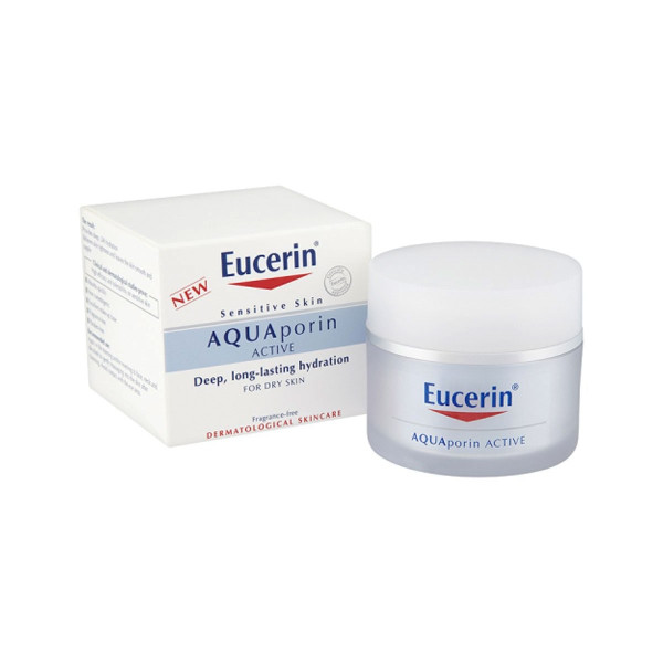 Eucerin Aquaporin Active Cream For Dry Skin krēms sausai ādai, 50 ml