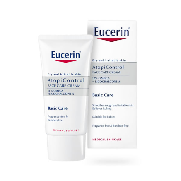 Eucerin Atopicontrol sejas kopšanas krēms sausai un kairinātai ādai, 50 ml